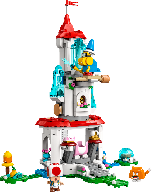Cat Peach Suit and Frozen Tower Expansion Set 71407 - LEGO® Super Mario™ - Instructions - Customer Service - LEGO.com US