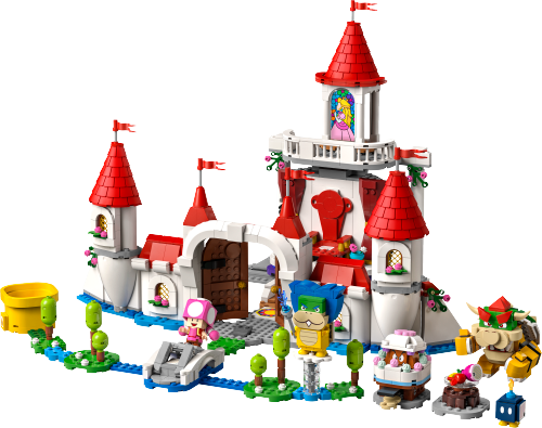 Sygeplejeskole Entreprenør taske Peach's Castle Expansion Set 71408 - LEGO® Super Mario™ - Building  Instructions - Customer Service - LEGO.com US
