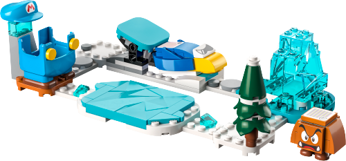 Pack di espansione Costume di Mario ghiaccio e Mondo ghiacciato — set LEGO 71415