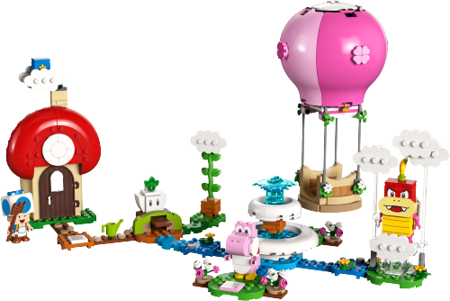 Pack di espansione Viaggio in mongolfiera nel giardino di Peach — set LEGO 71419