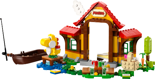 Pack di espansione picnic alla casa di Mario — set LEGO 71422