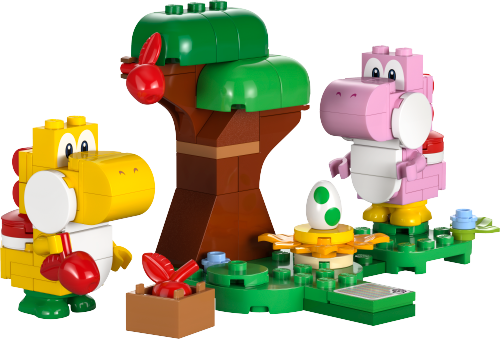 Pack di espansione Yoshi nella foresta fuovolosa — set LEGO 71428