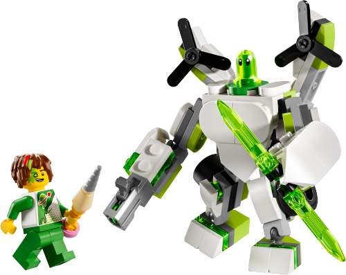 Le avventure del robot e del veicolo di Z-Blob — set LEGO 71487