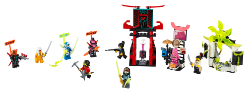 Il Mercato dei Ninja Gamers — set LEGO 71708