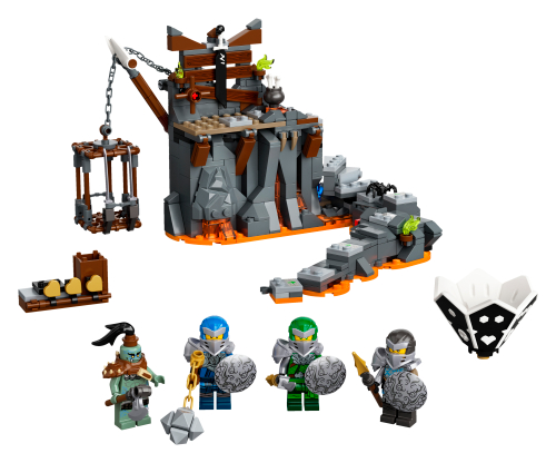Viaggio nelle Segrete dei Teschi — set LEGO 71717