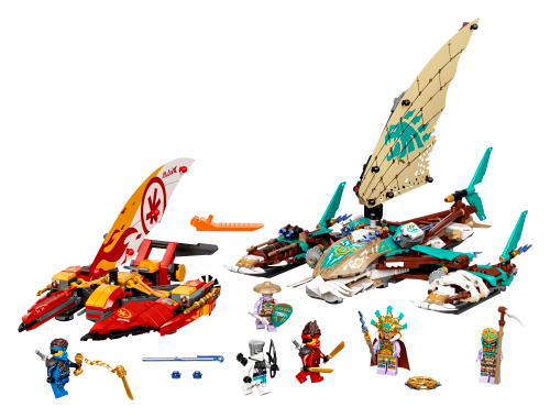 Battaglia in mare dei catamarani — set LEGO 71748