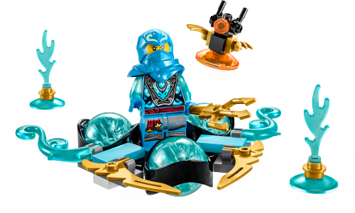 Drift del potere del drago Spinjitzu di Nya — set LEGO 71778