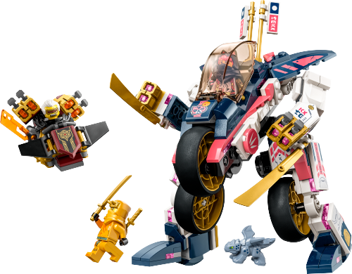 Moto-mech Transformer di Sora — set LEGO 71792