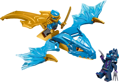 Attacco del Rising Dragon di Nya — set LEGO 71802