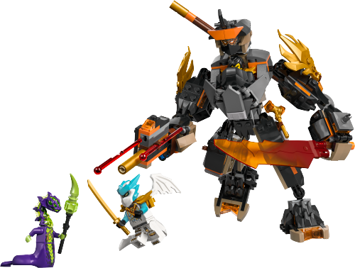 Cole's Mission Mech & Dragon Zane