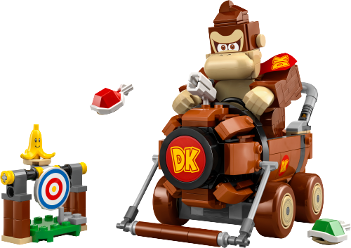 Mario Kart: Donkey Kong e Maxibarile DK — set LEGO 72033