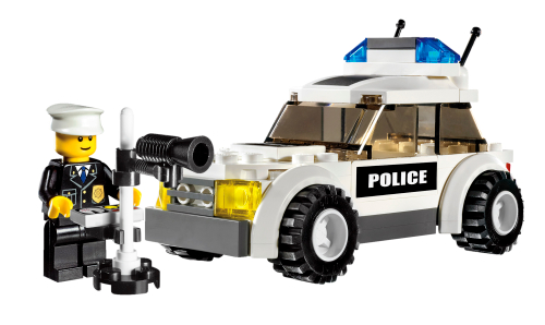 Auto della Polizia — set LEGO 7236