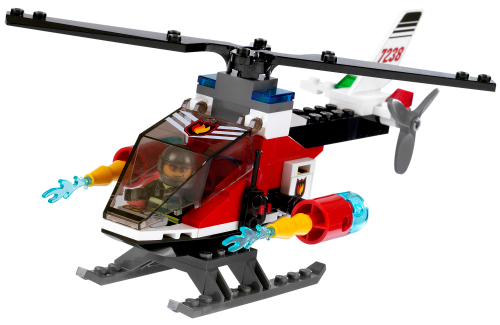 Fire Helicopter — LEGO set 7238