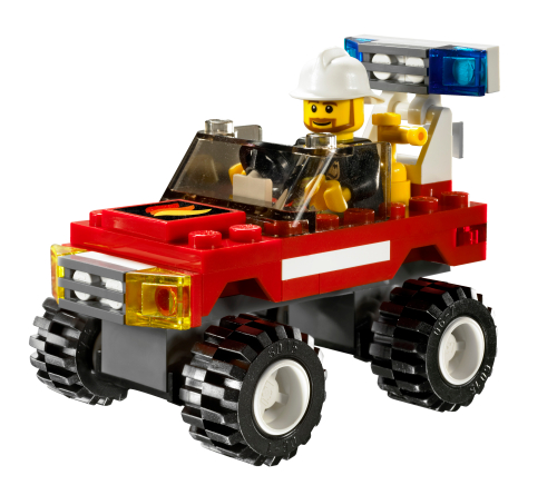Fire Car — LEGO set 7241