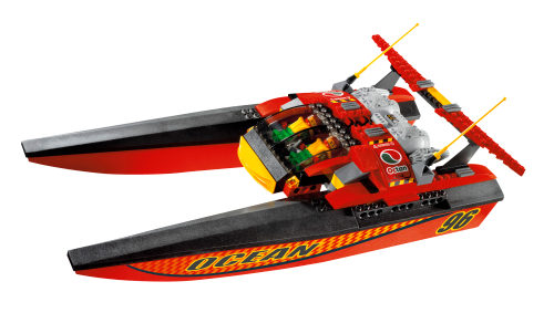 Speedboat 7244 - LEGO® City - Building 