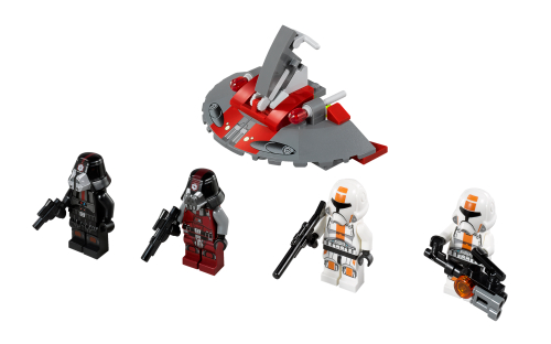 Republic Troopers™ vs Sith™ Troopers — LEGO set 75001