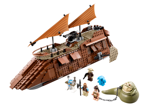 Lego 47404 Star Wars 'Boat Base Bow 12 x 10' Redbrown du 6210 Jabba's Sail Barge 
