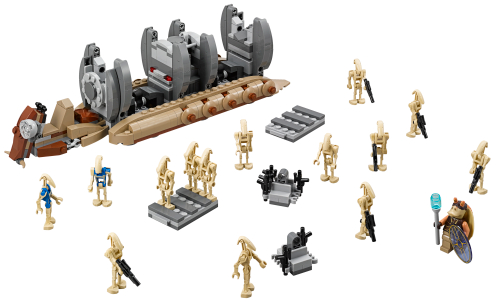 Trasporta-truppe Battle Droid — set LEGO 75086