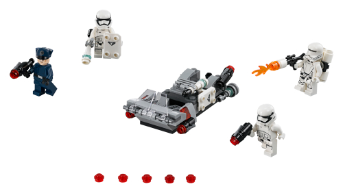 Battle Pack Speeder da trasporto del Primo Ordine — set LEGO 75166
