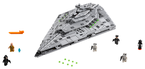 solid Intensiv Moderne First Order Star Destroyer™ 75190 - LEGO® Star Wars™ - Building Instructions  - Customer Service - LEGO.com US