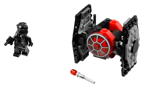 First Order TIE Fighter™ Microfighter 75194 - LEGO® Star Wars™ - Building Instructions - Service - LEGO.com US