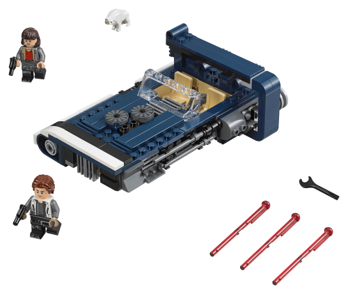 Il Landspeeder di Han Solo — set LEGO 75209