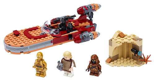 Landspeeder di Luke Skywalker — set LEGO 75271