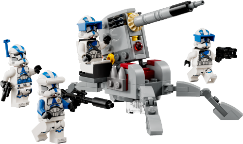 Battle Pack Clone Troopers Legione 501 — set LEGO 75345