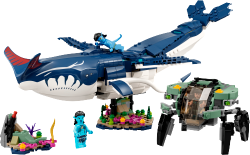 Set LEGO #75579 Payakan el Tulkun y Crabsuit