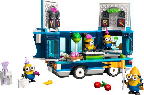 Il Party Bus musicale dei Minions — set LEGO 75581
