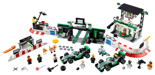 MERCEDES AMG PETRONAS Formula One Team — set LEGO 75883