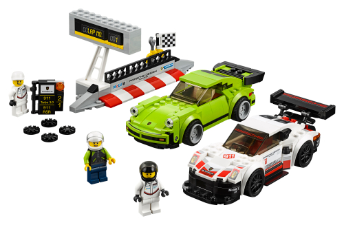 Porsche 911 RSR and 911 Turbo 3.0 — LEGO set 75888
