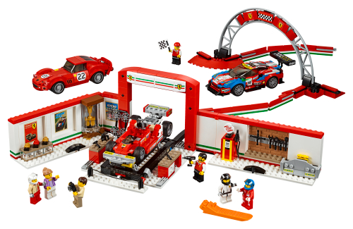 Ferrari Ultimate Garage — LEGO set 75889