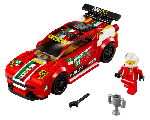 458 Italia GT2 — LEGO set 75908