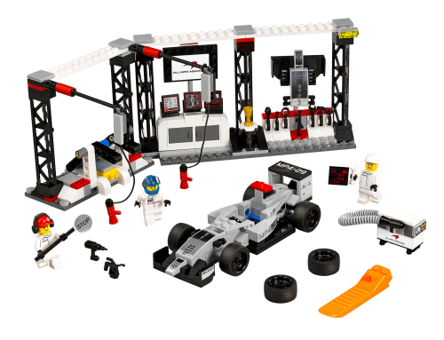 McLaren Mercedes Pit Stop — LEGO set 75911