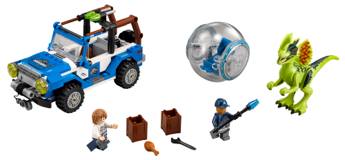 L'agguato del Dilofosauro — set LEGO 75916