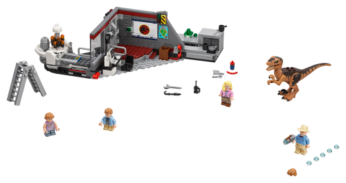 Jurassic Park Raptor Chase — LEGO set 75932