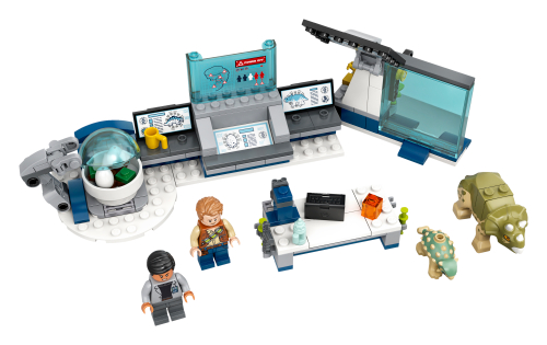 Il laboratorio del Dottor Wu: fuga dei baby dinosauri — set LEGO 75939
