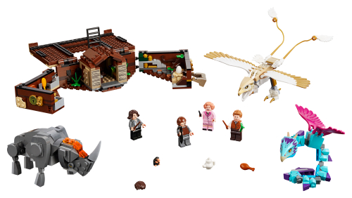 La valigia delle creature magiche di Newt — set LEGO 75952