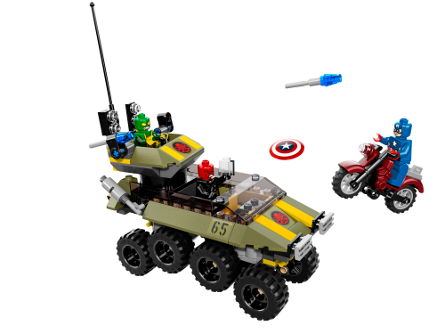 Captain America vs. Hydra — set LEGO 76017