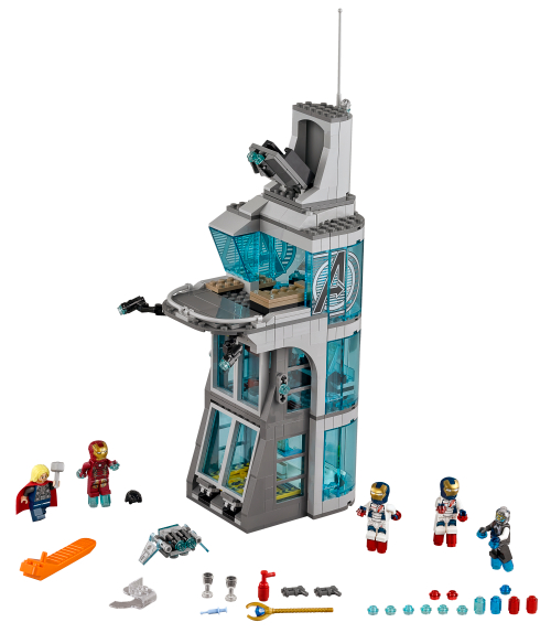 Attacco alla torre degli Avengers — set LEGO 76038