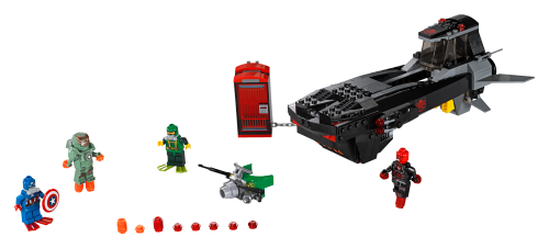 Attacco sottomarino di Iron Skull — set LEGO 76048