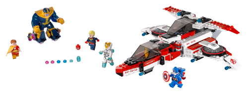 Missione spaziale dell'Aven-jet — set LEGO 76049