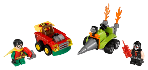 Mighty Micros: Robin contro Bane — set LEGO 76062