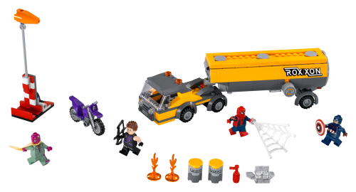 L'abbattimento dell'autocisterna — set LEGO 76067
