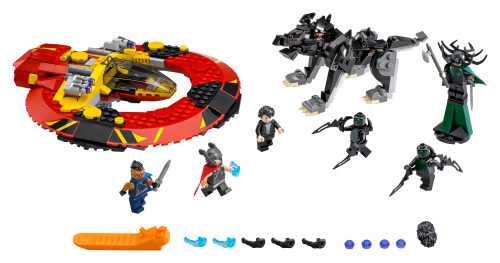 La battaglia finale per Asgard — set LEGO 76084