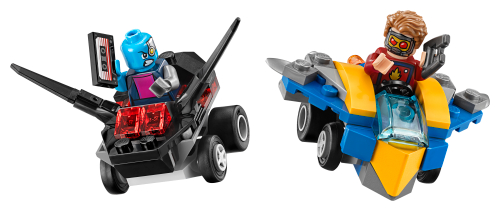 Mighty Micros: Star-Lord vs. Nebula — LEGO set 76090
