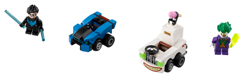 Mighty Micros: Nightwing™ contro The Joker™ — set LEGO 76093