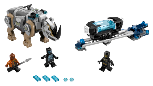 Resa dei conti con Rhino alla miniera — set LEGO 76099