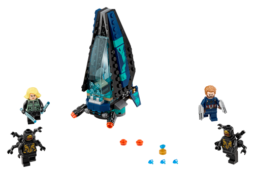 L'attacco della Dropship degli Outrider — set LEGO 76101
